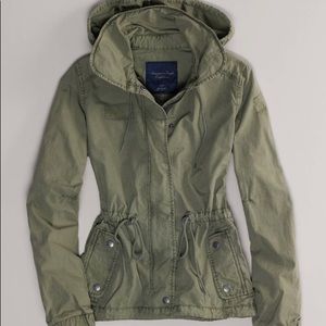 American Eagle Army Green Jacket